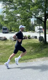 Wilhelm, HYROX and triathlon coaching client of Coach Vince Amsterdam
